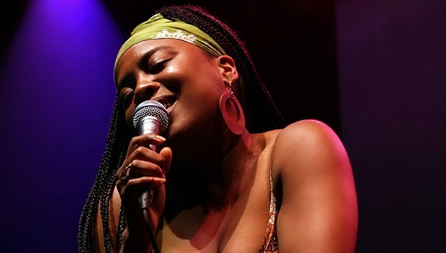 black singer