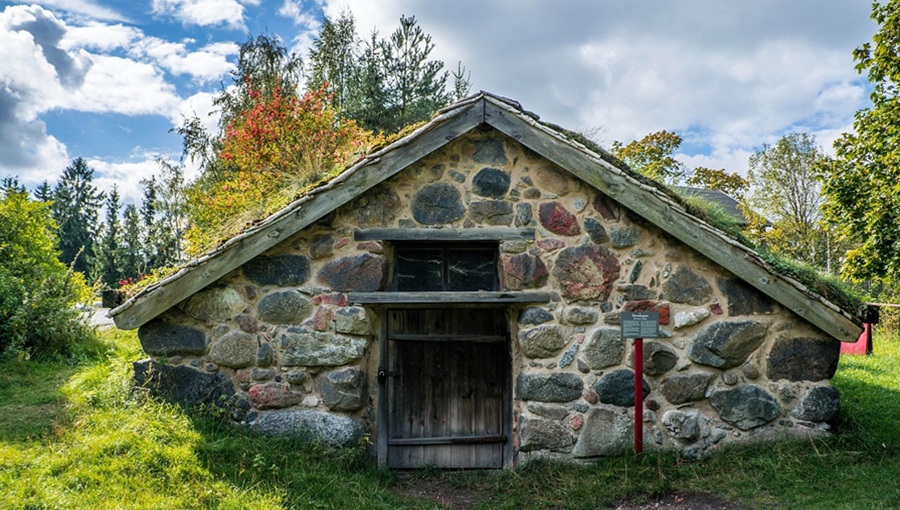 skanzen északi kunyhó