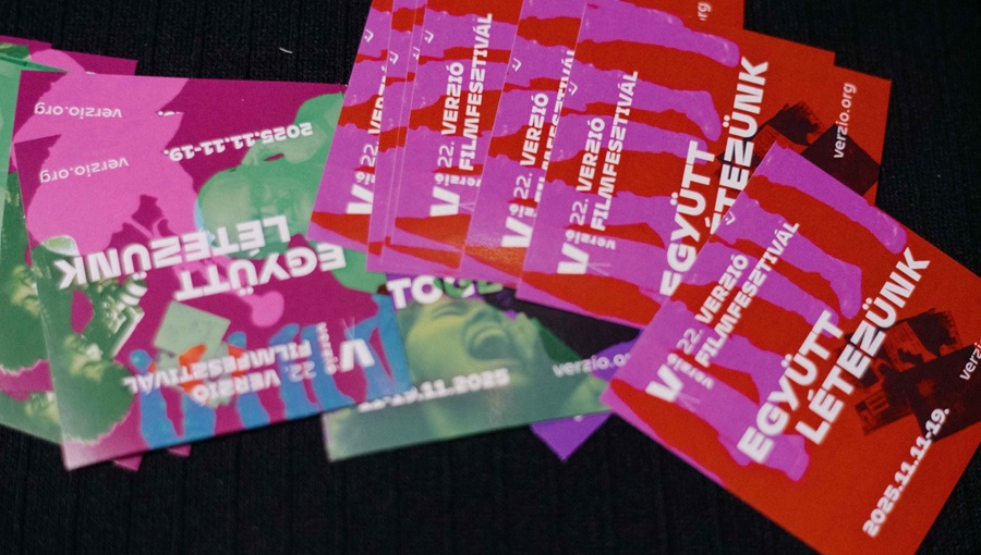 verzió fesztivál röplapok