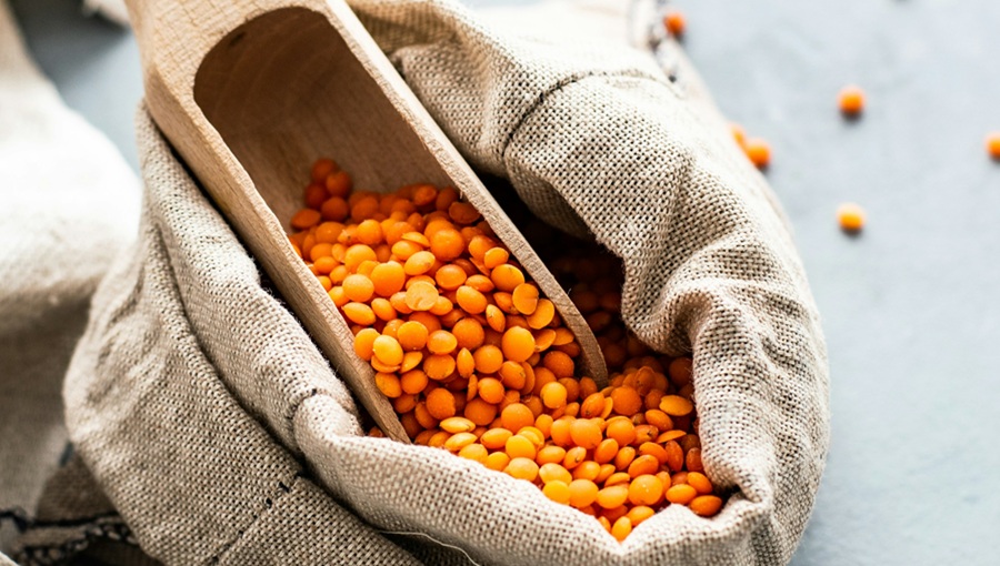 lentil sack