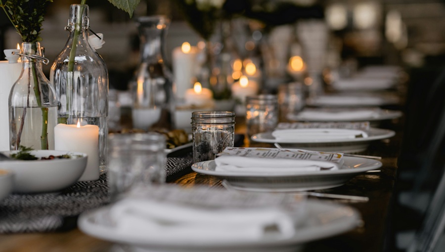 dinner table