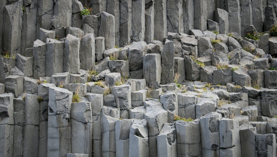 basalt stone wall